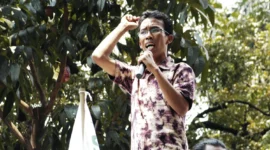 Keterangan foto : Penggiat hukum, Maruli Rajagukguk, Sabtu (11/4/2026)