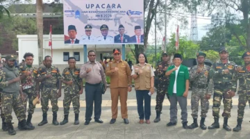 Dari Apel Kesiapsiagaan hingga Bersih Pantai Sorong, Banser Papua Barat Daya Perkuat Aksi Sosial