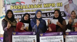 Keterangan foto : Anggota Komisi X DPR RI Fraksi Partai Golkar, Adde Rosi Khoerunnisa, Sabtu (18/4/2026)