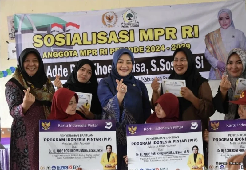 Keterangan foto : Anggota Komisi X DPR RI Fraksi Partai Golkar, Adde Rosi Khoerunnisa, Sabtu (18/4/2026)