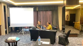 Keterangan foto : Direktur Eksekutif IndexPolitica, Alip Purnomo, Selasa (21/4/2026)