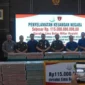 Keterangan foto : Kejaksaan Tinggi (Kejati) Kalimantan Barat membuktikan keseriusannya berhasil disita uang tunai dalam kasus dugaan tindak pidana korupsi dan pencucian uang senilai fantastis mencapai Rp115 miliar, Senin (20/4/2026)