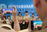 Keterangan foto : Dalam Musyawarah Daerah (Musda) IV Banten tahun 2026, Suwaib Amiruddin terpilih secara aklamasi sebagai Ketua Kwarda Gerakan Pramuka Banten masa bakti 2026-2031.