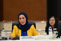 Keterangan foto : Wakil Ketua DPR RI Koordinator Bidang Ekonomi dan keuangan (Korekku), Sari Yuliati, Selasa (7/4/2026)