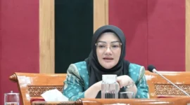 Keterangan foto : Anggota DPR RI dari Fraksi Golkar Adde Rosi, Rabu (15/4/2026)