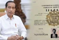 Keterangan foto : Jokowi dan Ijazah, Minggu (20/4/2026)