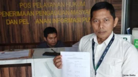 Keterangan foto : Ketua Bidang Anti-Korupsi Kerapatan Indonesia Tanah Air (KITA) Banten, Agus Suryaman, Senin (6/3/2026)
