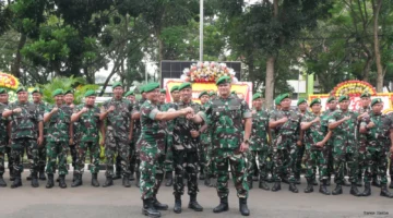 Perkuat Sinergi TNI, Kodim 0510/Tigaraksa Gelar Sertijab Kasdim