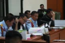 Keterangan foto : Proses persidangan perkara dugaan korupsi proyek pengadaan user terminal satelit slot orbit 123 BT di lingkungan Kementerian Pertahanan (Kemhan) yang melibatkan PT Navayo International AG kembali digelar, Kamis (7/4/2026)