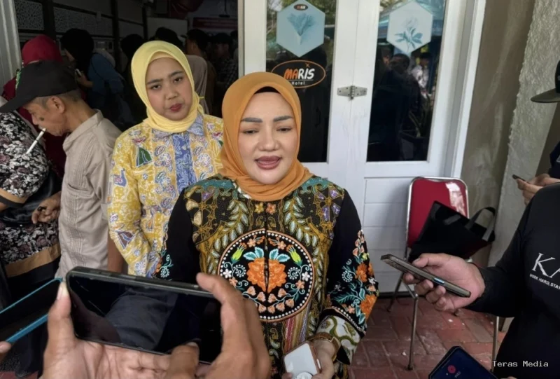 Keterangan foto : Anggota Komisi X DPR RI dari Fraksi Partai Golkar, Adde Rosi Khoerunnisa, Selasa (5/4/2026)