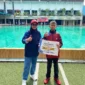 Keterangan poto : Rapassya berpoto bersama Guru Pendamping usai merebut medali perak loba O2SN tingkat kabupaten tahun 2026