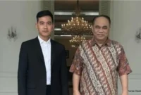 Keterangan foto : Wakil Presiden Gibran Rakabuming Raka menggelar pertemuan tertutup bersama Ketua Umum Relawan Jokowi (PROJO), Budi Arie Setiadi, di Kantor Istana Wakil Presiden, Jakarta, Kamis (7/5/2026)