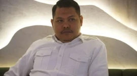 Keterangan foto :Ketua Umum Logis 08, Anshar Ilo, Minggu (17/5/2026)
