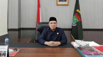 Keterangan foto : Ketua DPRD Kabupaten Tangerang Mugamad Amud, Jumat (15/5/2026)