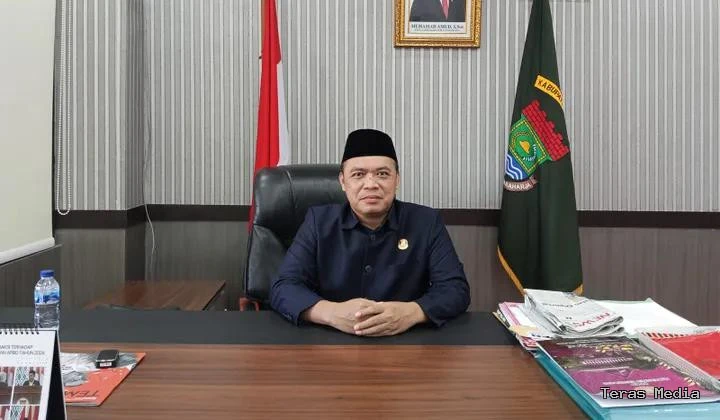 Keterangan foto : Ketua DPRD Kabupaten Tangerang Mugamad Amud, Jumat (15/5/2026)