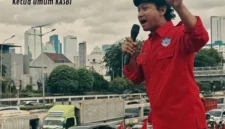 Keterangan foto : Ketua Umum Konfederasi KASBI Unang Sunarno, Minggu (3/5/2026)