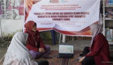 Utami Putri Nasution menegaskan pandangan baru mengenai makna literasi di wilayah Sei Mencirim.