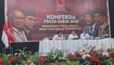 Keterangan foto : Projo Jawa Barat yang tengah menggelar agenda puncak organisasi, Konferensi Daerah (Konferda), Sabtu (29/5/2026)