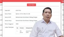 Keterangan foto : Sekjen Matahukum Mukhsin Nasir, Minggu (10/4/2026)