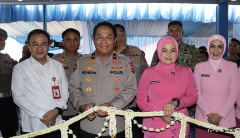 Keterangan foto : Polresta Tangerang secara resmi membuka Satuan Pelayanan Pemenuhan Gizi (SPPG) Banggalawa Tantya yang berlokasi di Kelurahan Sukatani, Kecamatan Rajeg, Sabtu (16/5/2026)