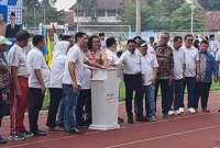 Keterangan poto : Gubernur Banten dan .Menteri Pendidikan didampingi Kadisdik beserta Fokopimda membuka Gebyar Lomba Talenta Siswa Tahun 2026