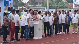 Keterangan poto : Gubernur Banten dan .Menteri Pendidikan didampingi Kadisdik beserta Fokopimda membuka Gebyar Lomba  Talenta Siswa Tahun 2026