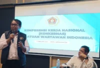 Keterangan foto : Wakil Ketua Bidang Hukum PWI Pusat yang juga Ketua Umum Forum Wartawan Kejaksaan (Forwaka) Agung Baren Antoni Siagian, Minggu (24/5/2026)