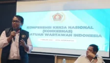 Keterangan foto : Wakil Ketua Bidang Hukum PWI Pusat yang juga Ketua Umum Forum Wartawan Kejaksaan (Forwaka) Agung Baren Antoni Siagian, Minggu (24/5/2026)