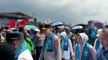 Kapolda Banten Hadiri May Day 2026, Tegaskan Pentingnya Sinergi untuk Stabilitas dan Kesejahteraan Buruh