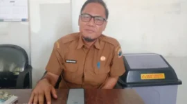 Keterangan poto : Kepala Bidang SMP, Teguh Iman Rosadi. S. Os