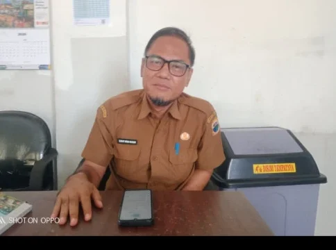 Keterangan poto : Kepala Bidang SMP, Teguh Iman Rosadi. S. Os