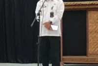 Keterangan poto : Kadisdik Lebebak saat membuka lomba FLS3N tingkat Kabupaten tahun 2026