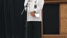 Keterangan poto : Kadisdik Lebebak saat membuka lomba FLS3N tingkat Kabupaten tahun 2026