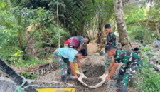 pembangunan Jembatan Perintis Garuda Tahap III dan IV yang dilaksanakan di wilayah Kodim 0601/Pandeglang, Provinsi Banten, Jumat (08/05/2026)