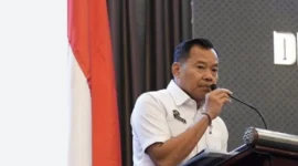 Keterangan foto : Direktur Pemantauan dan Pengawasan Wilayah I Badan Gizi Nasional (BGN), Harjito, Minggu (3/5/2026)