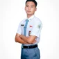 Keterangan poto : Chaysa Purnama Putra, salah satu siwa SMAN 1 Pangarangan yang wakili Provinsi Banten dalam seleksi Paskibra Nasional tahun 2026