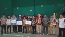 Keterangan poto : Seluruh peraih juara O2SN jenjang SD dan SMP tingkat Kabupaten, tahun 2026 bersama Kepala Dinas Pendidikan Kabupaten Lebak