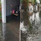 Warga Perumahan D’Amerta Residence di kawasan Ciganitri, Lengkong, Bojongsoang, Kabupaten Bandung, masih diliputi kecemasan akan banjir susulan setelah peristiwa luapan air sungai pada Senin (13/4/2026)