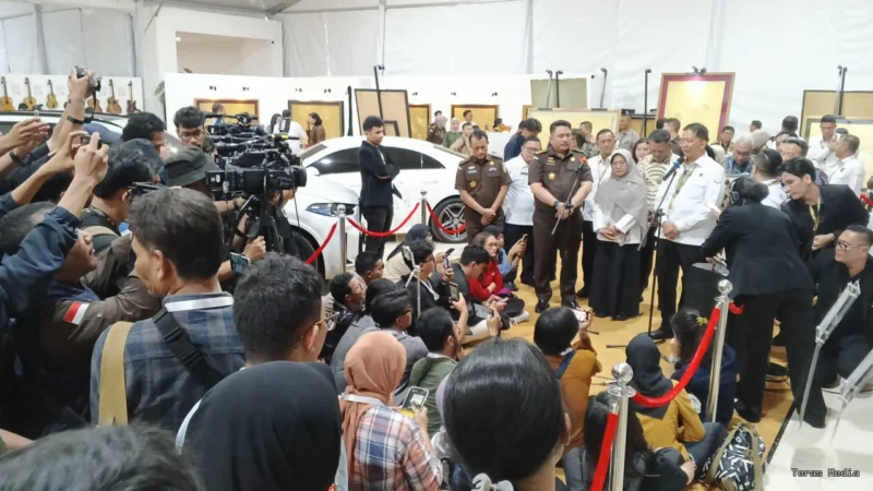 Keterangan foto : Badan Pemulihan Aset (BPA) Kejaksaan Republik Indonesia secara resmi meluncurkan gelaran besar BPA Fair 2026 pada Senin (18/5/2026) di kantor pusat BPA.