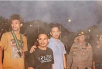 Keterangan foto : Kasat Reskrim Polres Metro Jakarta Pusat, AKBP Roby Heri Saputra, Minggu (3/5/2026)