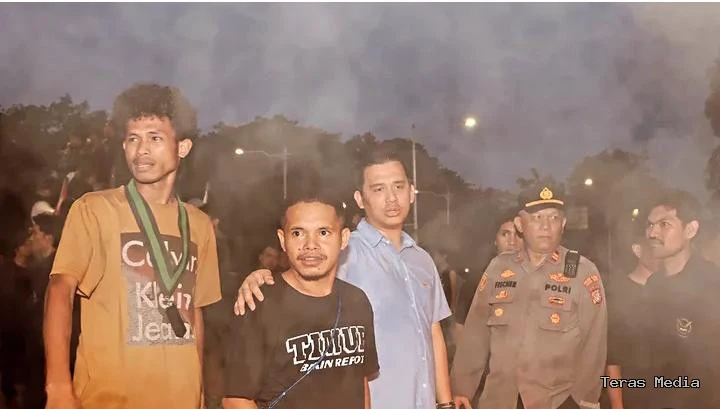 Keterangan foto : Kasat Reskrim Polres Metro Jakarta Pusat, AKBP Roby Heri Saputra, Minggu (3/5/2026)