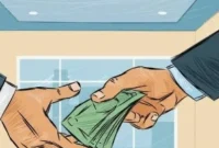 Keterangan poto : ilustrasi kegiatan suap/pungli yang di lakukan oleh oknum 