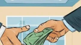Keterangan poto : ilustrasi kegiatan suap/pungli yang di lakukan oleh oknum 