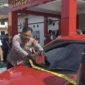 Keterangan foto : Sebanyak lima orang yang berperan sebagai penagih utang atau debt collector berhasil diringkus pihak kepolisian di Kota Pangkalpinang, Provinsi Bangka Belitung, Sabtu (17/5/2026)