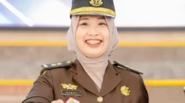 Keterangan foto : Vanny Yulia Eka Sari, S.H., M.H. Ia resmi dilantik menduduki jabatan Kepala Bagian Tata Usaha (Kabag TU) Kejati Sumsel