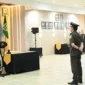 Kepala Kejaksaan Tinggi Jawa Barat, Dr. Sutikno, melantik dan mengambil sumpah jabatan Tumpal Eben Ezer sebagai Kepala Kejaksaan Negeri Kabupaten Sukabumi serta Dimas Aditya sebagai Koordinator di lingkungan Kejati Jabar.