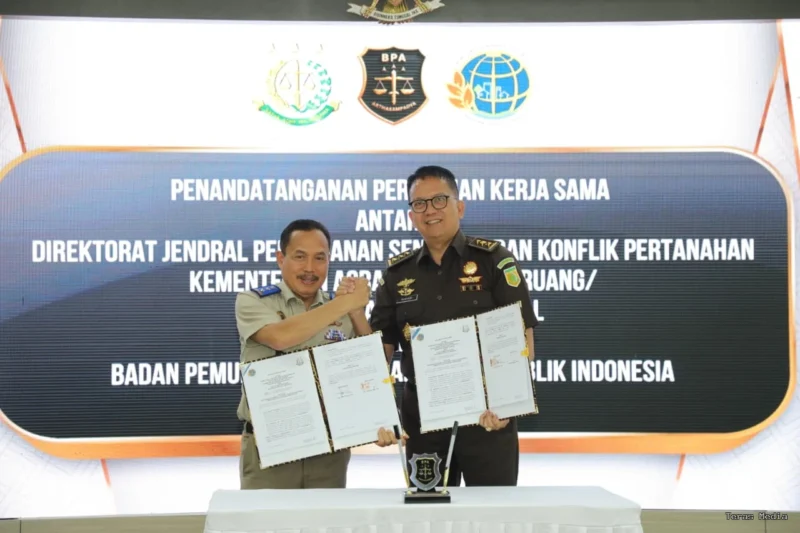 Badan Pemulihan Aset (BPA) Kejaksaan RI menjalin sinergi strategis melalui kerja sama dengan Direktorat Jenderal Penanganan Sengketa dan Konflik Pertanahan Kementerian Agraria dan Tata Ruang/Badan Pertanahan Nasional (ATR/BPN).