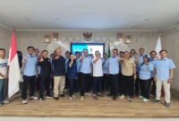 Pelantikan Pengurus IKASI Kabupaten Bogor, di Kantor Dinas Perumahan dan Kawasan Permukiman, Kamis 11 Juni, 2026.