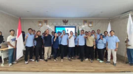 Pelantikan Pengurus IKASI Kabupaten Bogor, di Kantor Dinas Perumahan dan Kawasan Permukiman, Kamis 11 Juni, 2026.