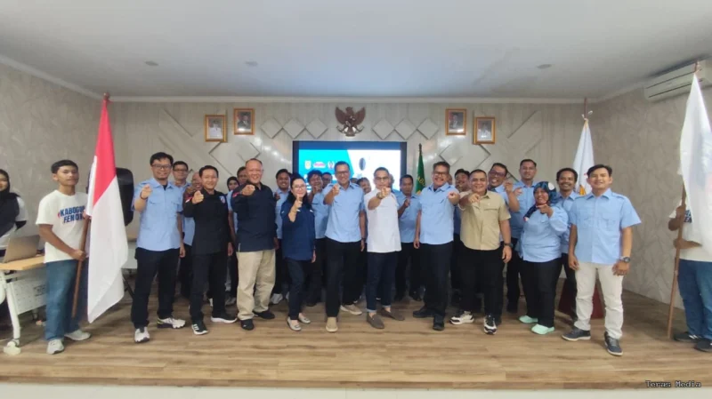 Pelantikan Pengurus IKASI Kabupaten Bogor, di Kantor Dinas Perumahan dan Kawasan Permukiman, Kamis 11 Juni, 2026.